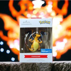 Hallmark 2023 Pokemon Charizard Ornament Walmart Exclusive Pokémon Ornament NEW